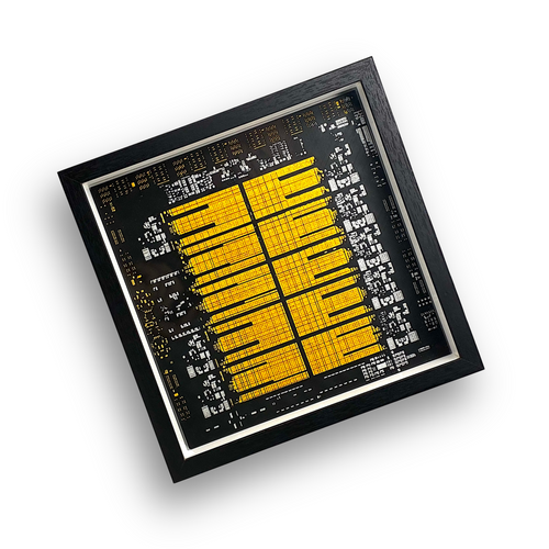 Mainframe Chip Display Plaque
