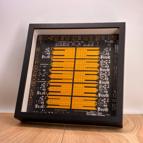 Mainframe Chip Display Plaque